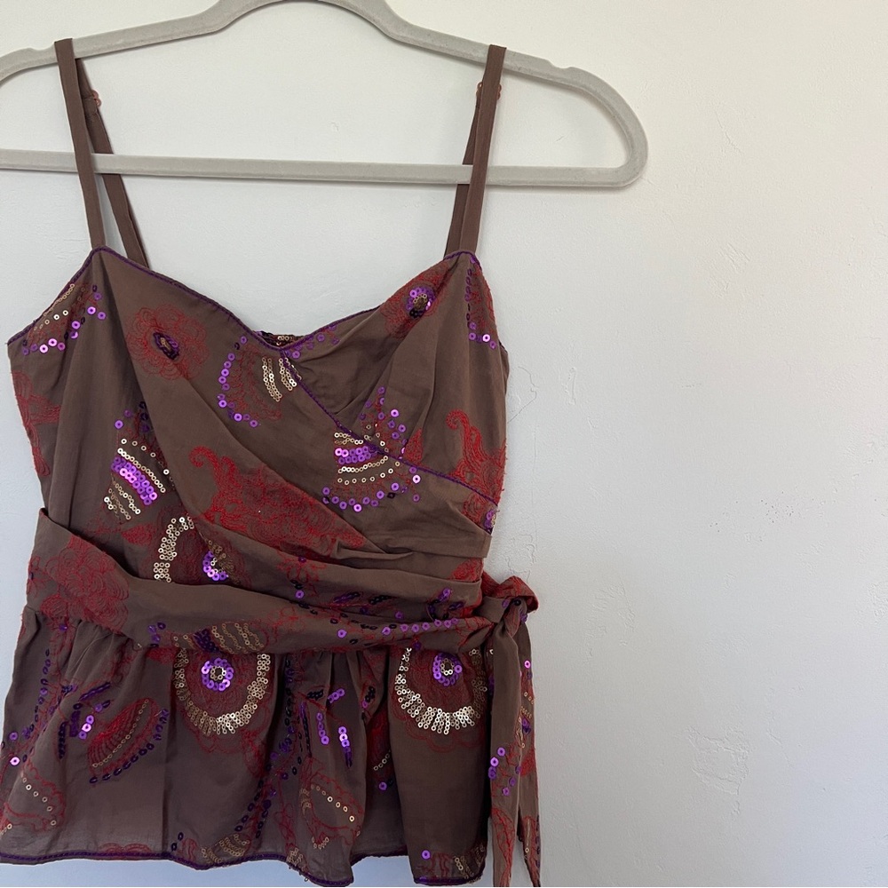 Chelsea & Violet Embroidered Tank